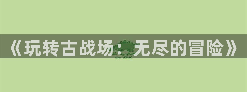 欧陆娱乐夜主管的联系方式：《玩转古战场：无尽的冒险》