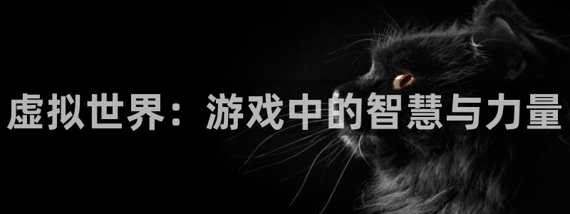 欧陆娱乐滩官网入口入口登录：虚拟世界：游戏中的智慧与力量